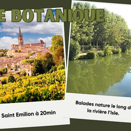 Apartment Le Botanique - Cosy - Proche St Emilion *